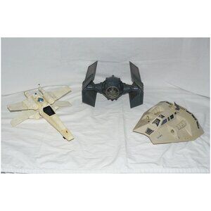 Darth Vader Tie Fighter X-Wing Fighter Snowspeeder Vintage Star Wars Vehicles
